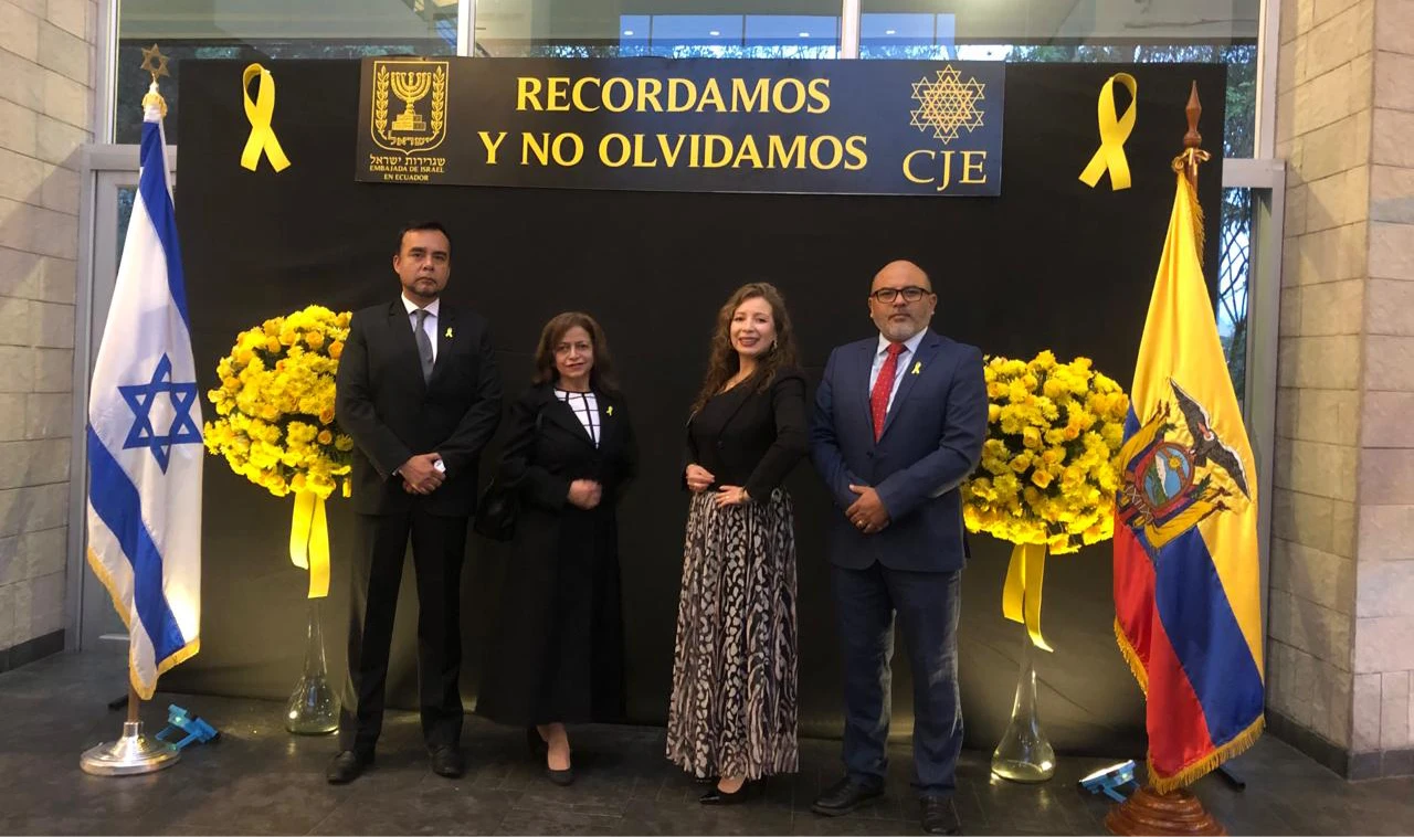CEHISEF participa en la conmemoración por las víctimas del 7 de octubre